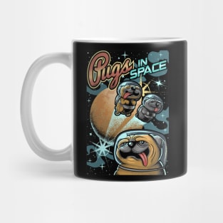 Pugs in Space Mug